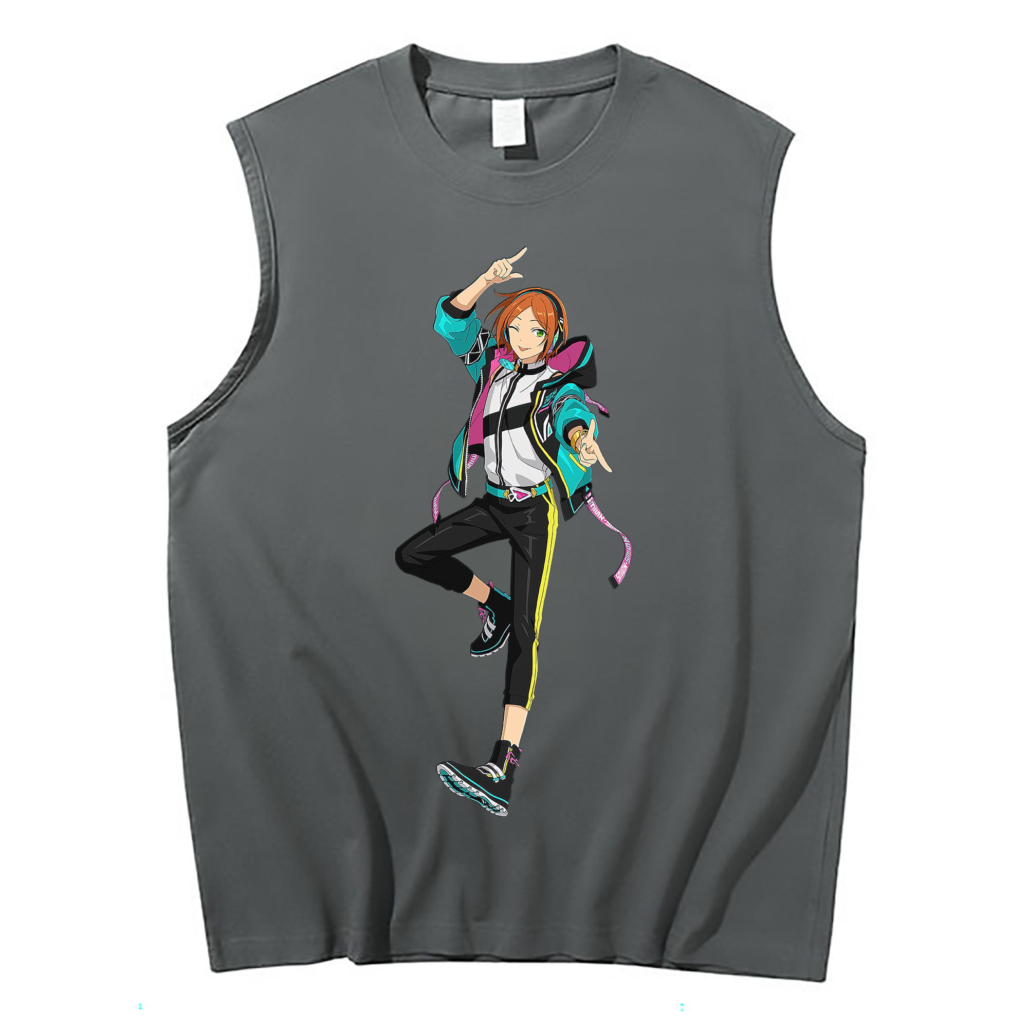 （画像用） あんさんぶるスターズ! Ensemble Stars コットン100％タンクトップ（フロントプリント）